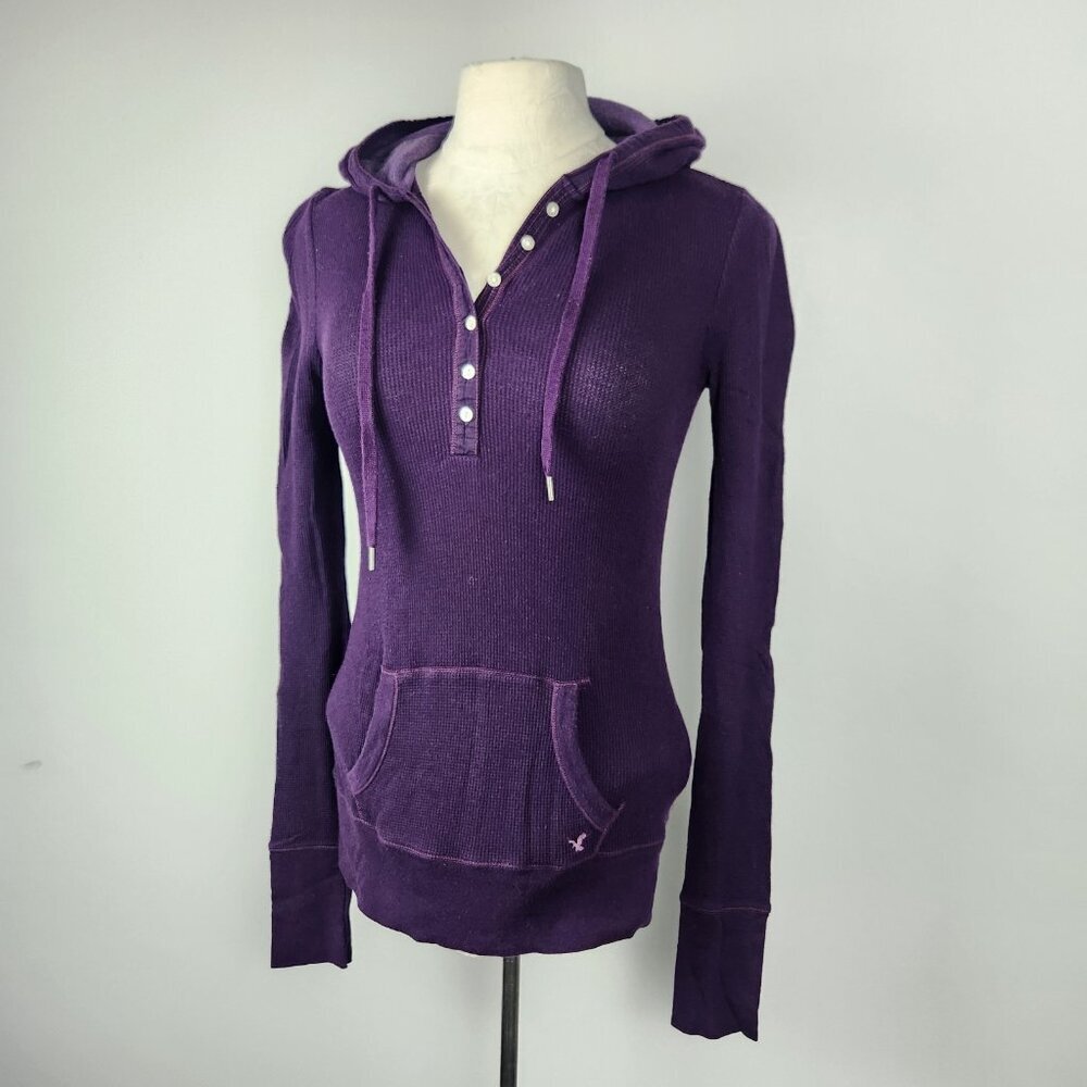 ASO Elena Gilbert The Vampire Diaries Alt Colour Hooded Henley Long Sleeve... - Picture 3 of 12